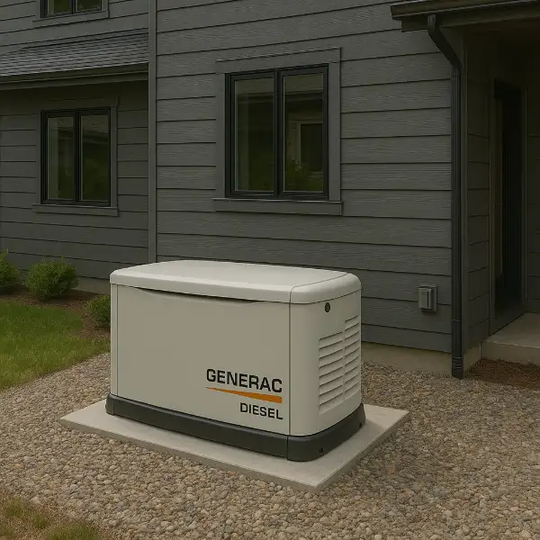 Diesel Backup Generator Installation
